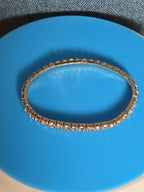 Crystal Bracelet Bangle Stretch Bling Single Row Rhinestones Bracelets For Women
