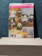5015 Puddin' Head Doll Pattern UNCUT | Giggling Soft Doll 2004