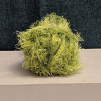 Red Heart Foxy Eyelash Yarn Lime Green