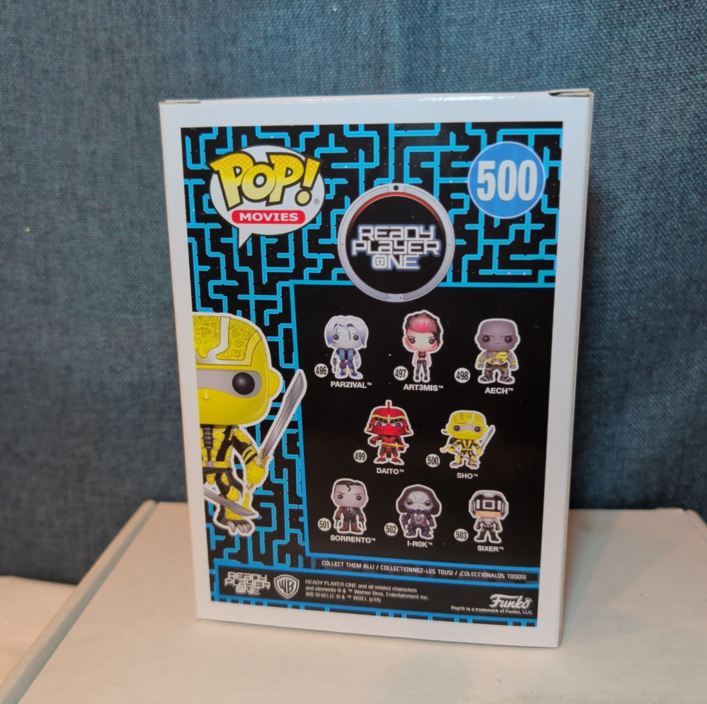 Funko Pop Ready Player One Sho 500 Vaulted Vinyl Figure Movie Collectible NIB