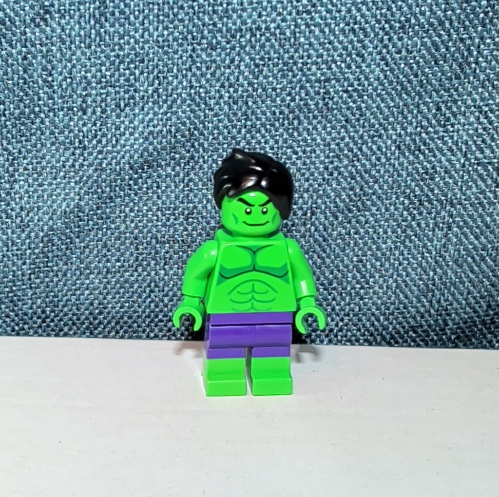 LEGO Hulk Minifigure sh711 Spidey Amazing Friends Marvel Purple Pants Loose