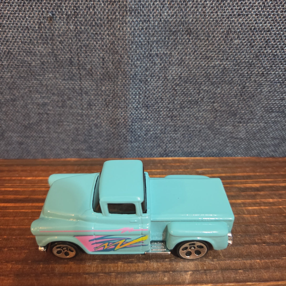 Hot Wheels Flashsider 1956 Chevy Teal Diecast 90s
