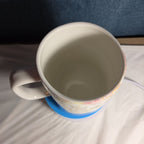 Mary Square Hope Mug Floral Ceramic Cup