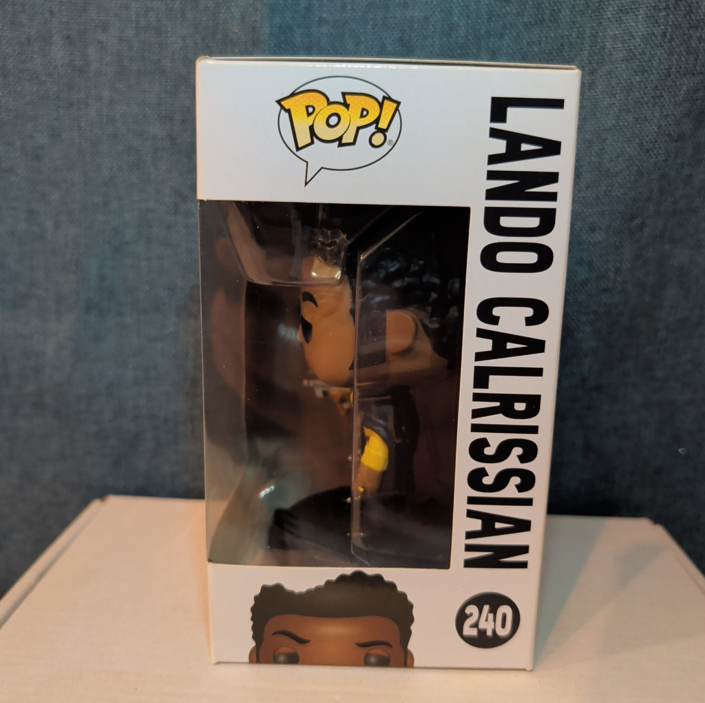 Funko POP Star Wars Lando Calrissian 240 Vinyl Bobble-Head In Box w/ Protector