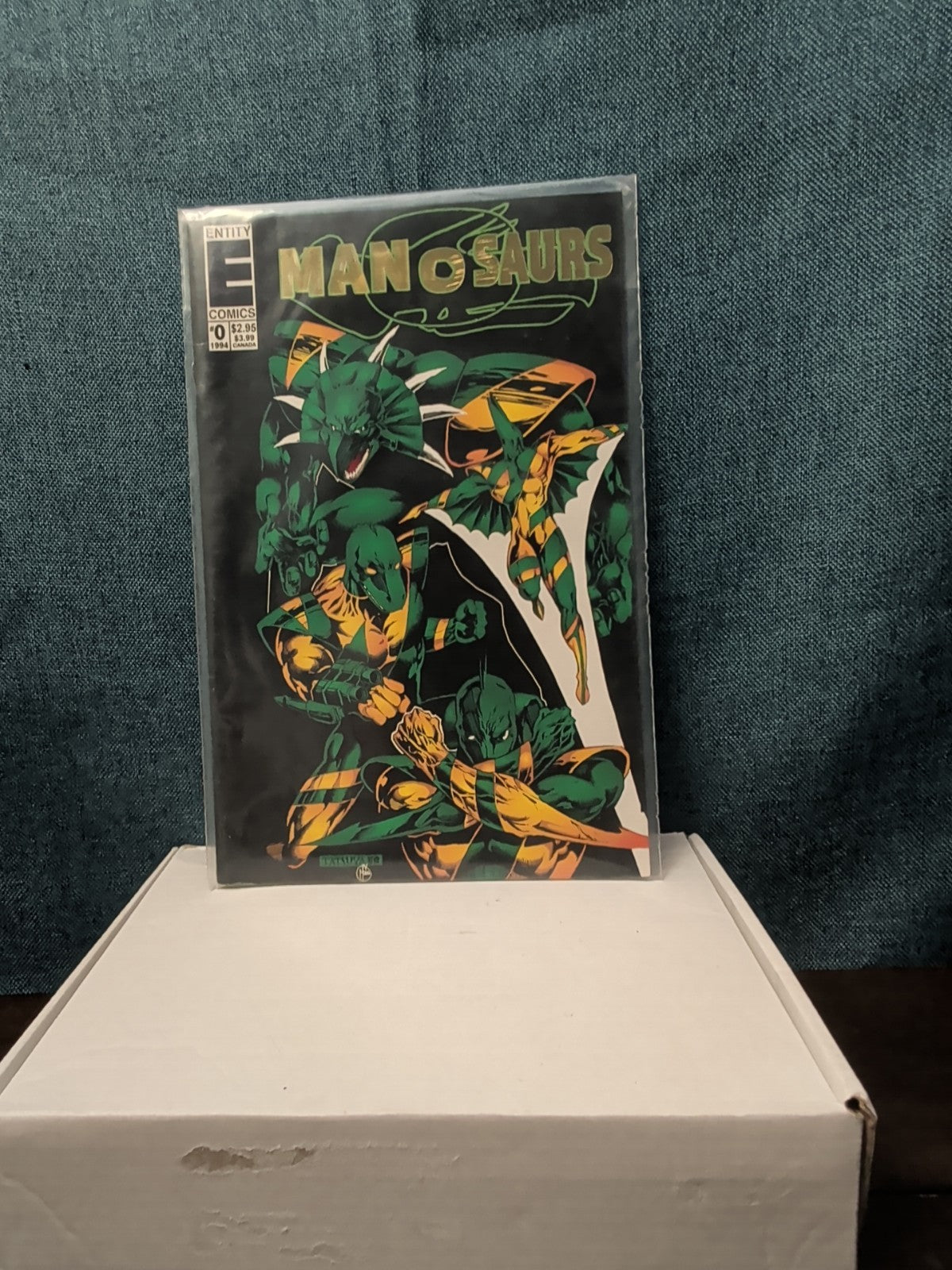 Manosaurs #0 Entity Comics 1993