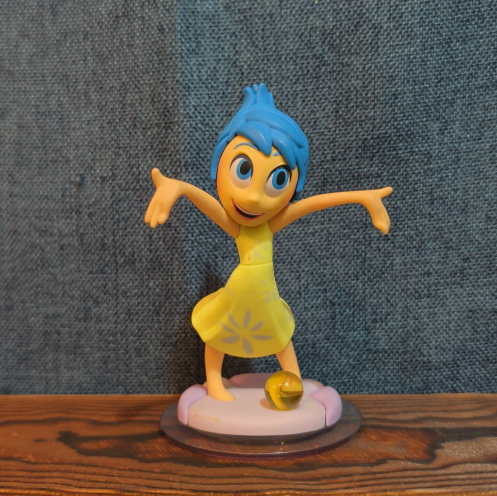 Disney Infinity 3.0 Inside Out Joy & Anger 2 Figure Lot PVC Loose