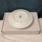 Set of 4 Sea Gull Fine China Saucers 6" | Jian Shang Gold Trim | Replacement