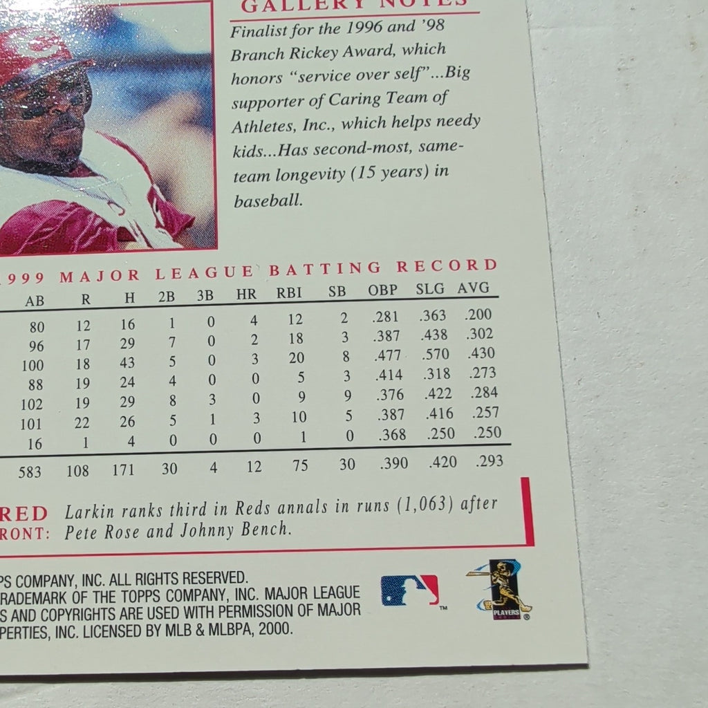 2000 Topps Gallery Rusty Greer #4 Texas Rangers Canvas Texture Baseball Card