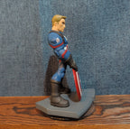 Disney Infinity 3.0 Captain America Unmasked PVC Figure Loose INF-1000229