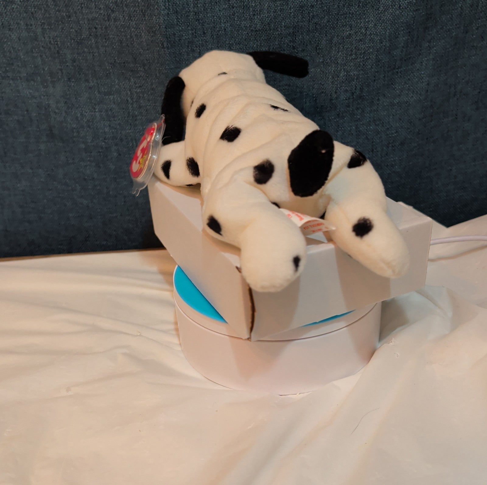 Ty Beanie Baby Dotty the Dalmatian Dog 1996 PVC Pellets Mint with Tags MWMT