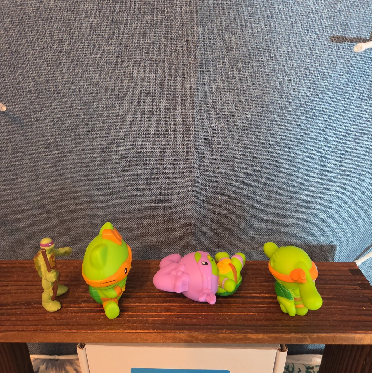 McDonalds Sanrio TMNT Happy Meal Toy Lot 4 Plastic Figures 2025