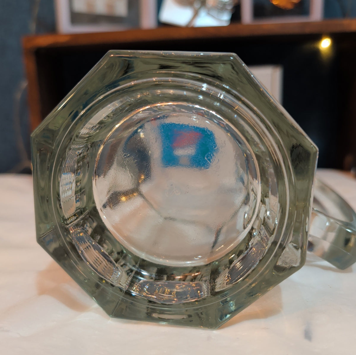 Libbey Gibraltar Super Mug 8-Inch Heavy Glass Beer Stein Vintage