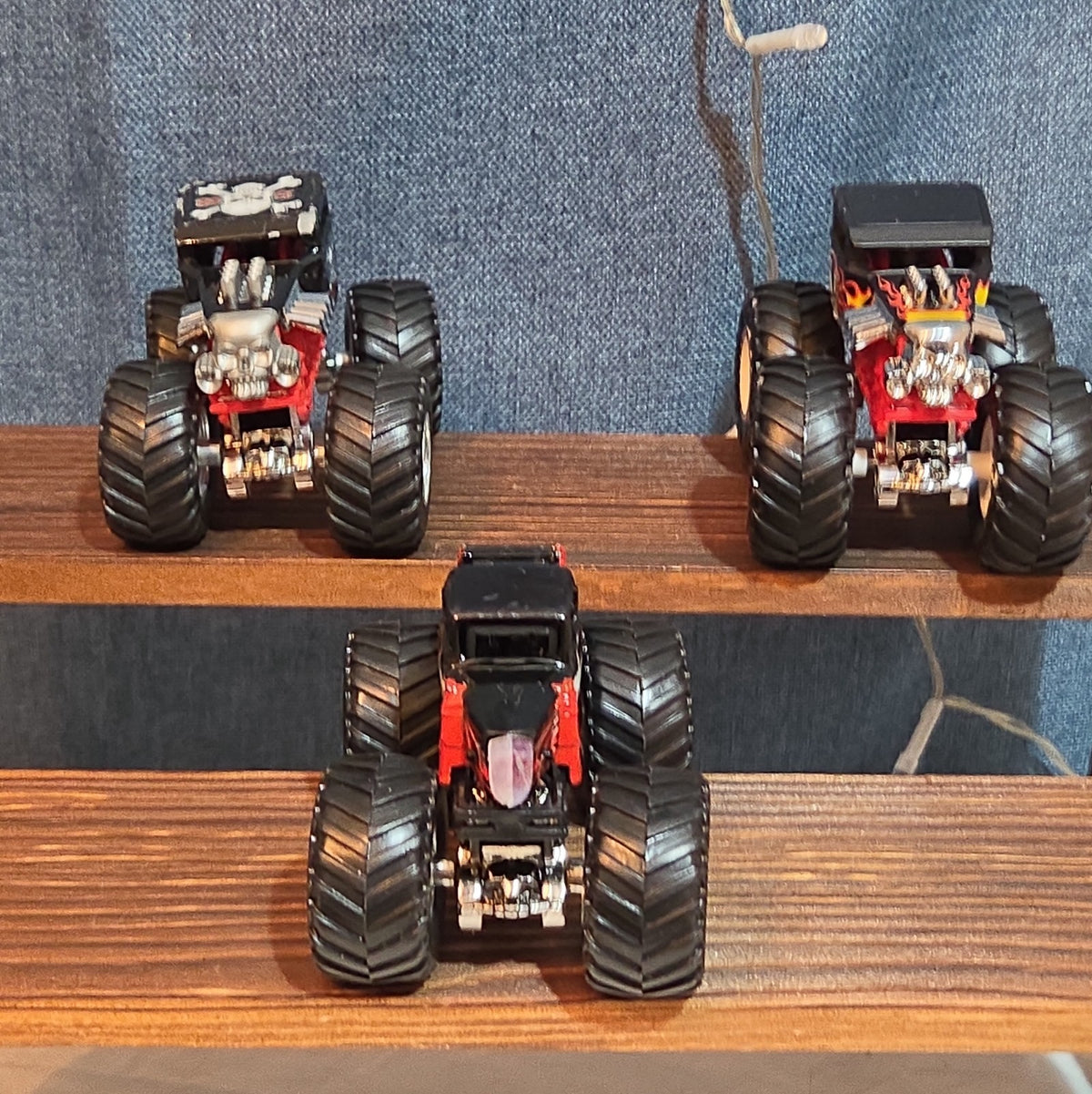Hot Wheels Monster Jam Bone Shaker Time Flys Lot 3 Diecast Y2K
