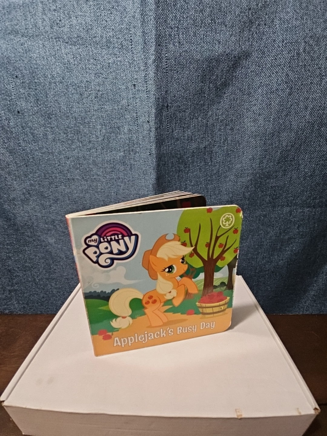 My Little Pony Read & Play Bundle | 3 Mini Figures & Board Book | Rainbow Dash