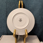 Set of 4 Sea Gull Fine China Saucers 6" | Jian Shang Gold Trim | Replacement