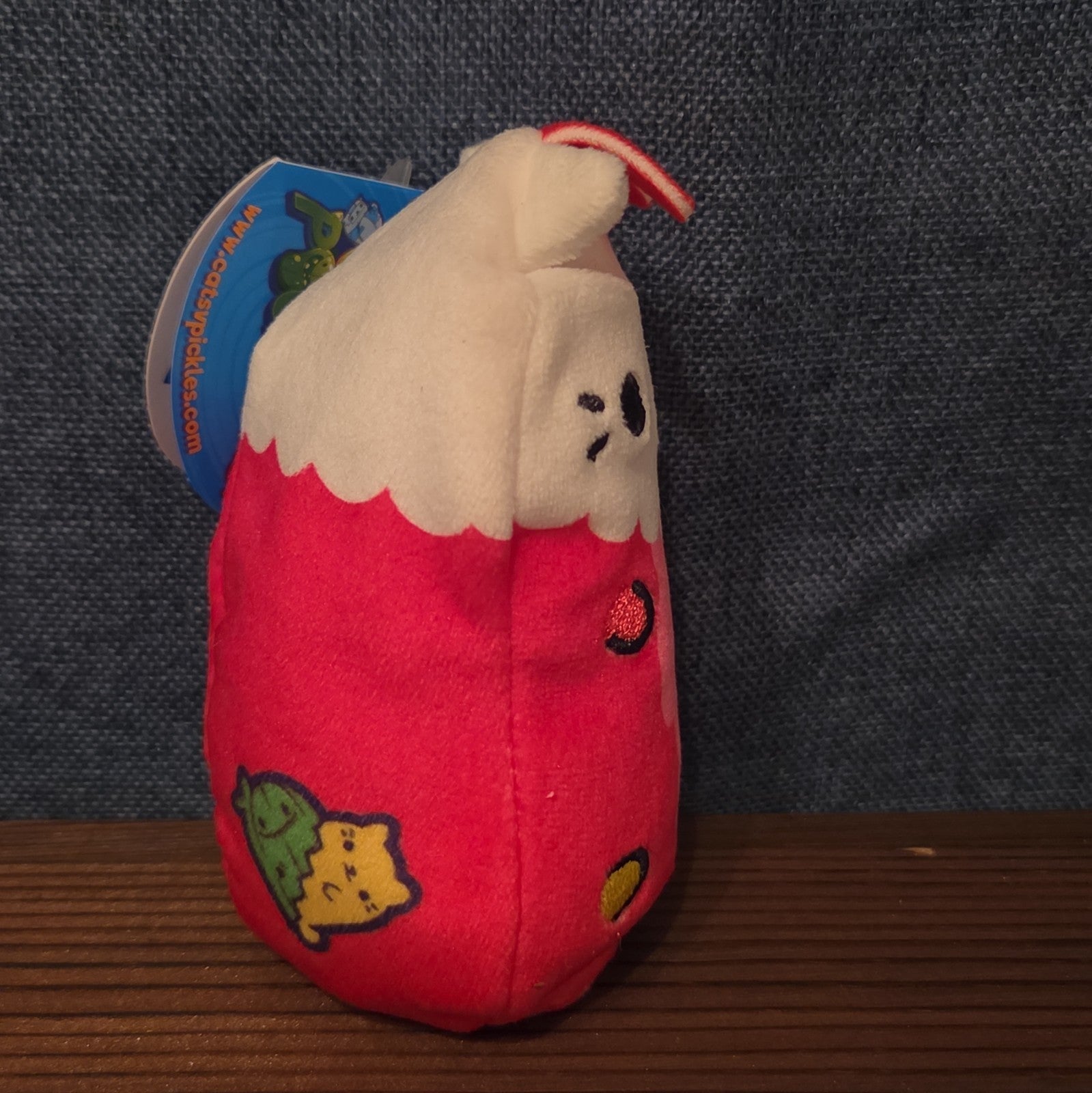 Cats vs Pickles Pawberry Purr-fait #141 Bean Plush 4"