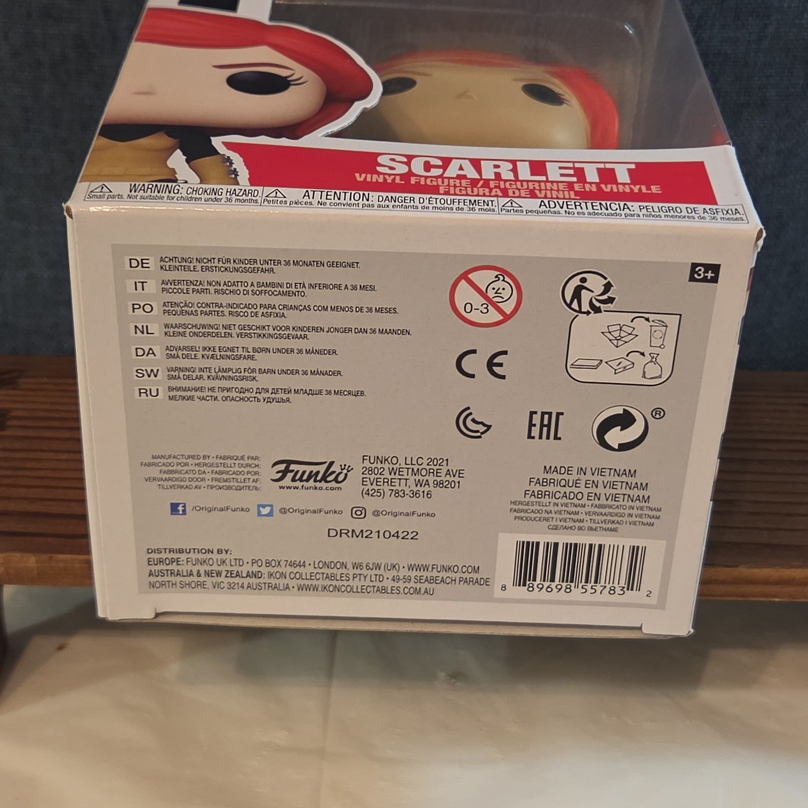 Funko Pop Retro Toys G.I. Joe Scarlett #74 New in Box with Protector