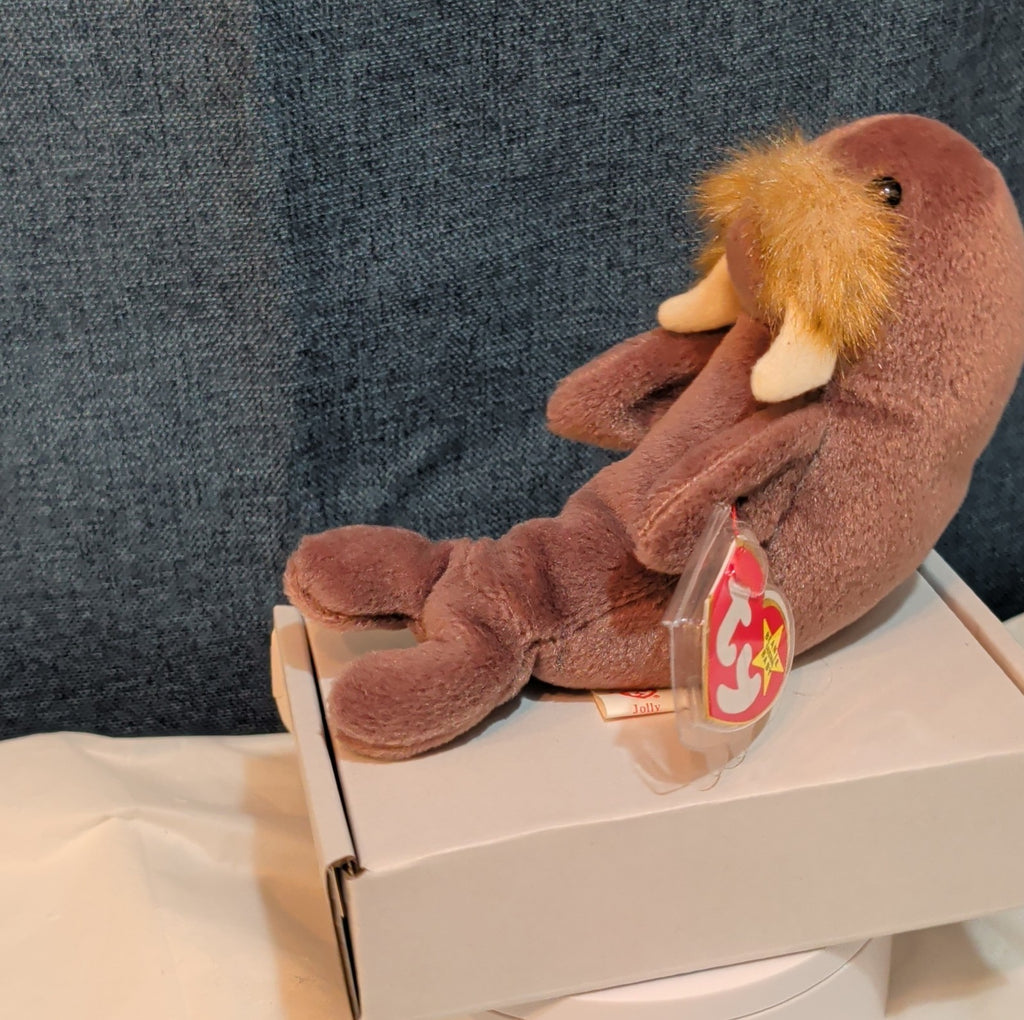 Ty Beanie Baby Jolly the Walrus 1996 Vintage Plush