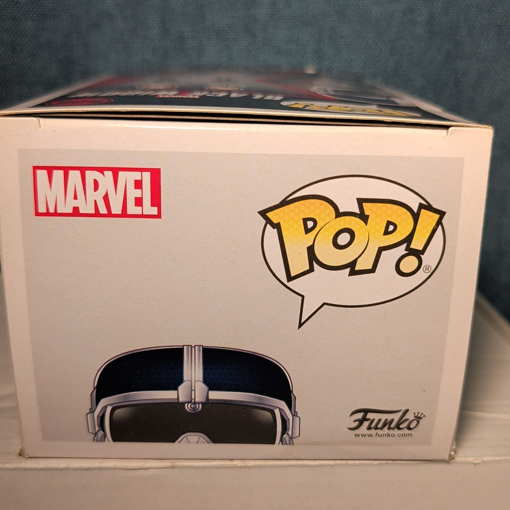 ​Funko Pop Marvel Black Widow Taskmaster #606  with Bow in Box with Protector