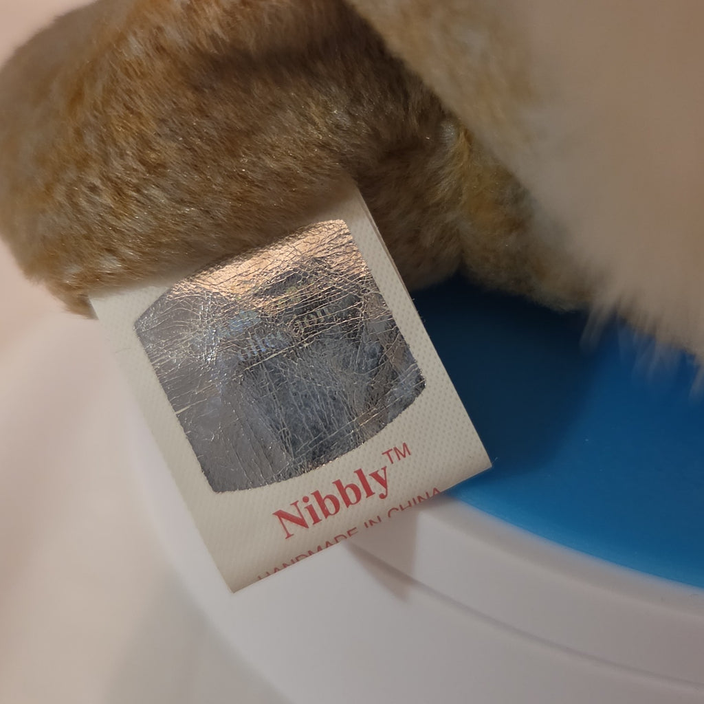 Ty Beanie Baby Nibbly Bunny Rabbit Plush 1999 NWT Hard Tag Protector