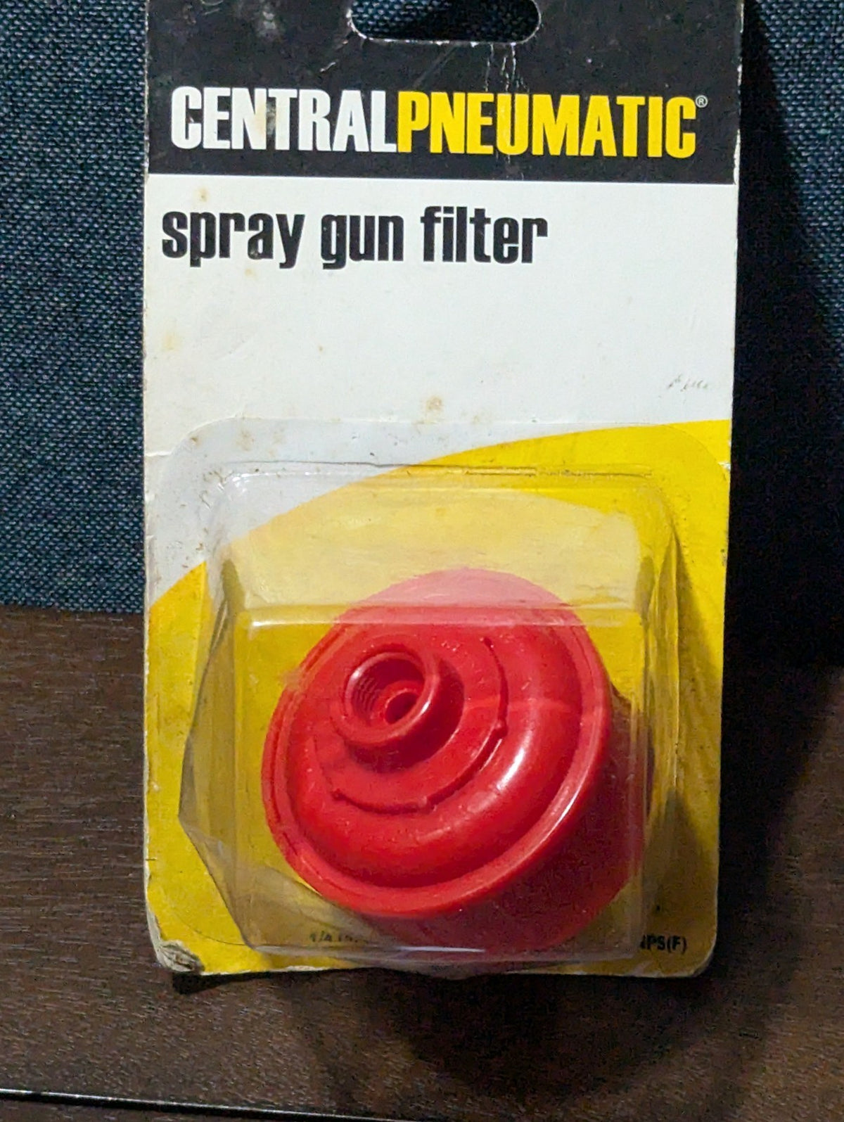 2 Central Pneumatic Inline Spray Gun Filters | Water Trap 1/4" NPT | NOS 88224