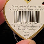 Ty Beanie Baby Luke the Black Labrador Retired 1999 WMT Holographic Tag Vintage