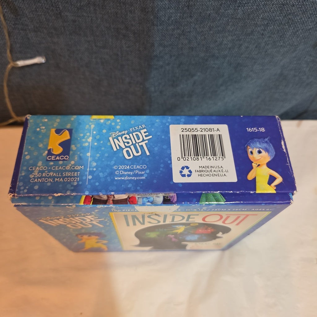 Disney Pixar Inside Out 100 Piece Jigsaw Puzzle Complete Family