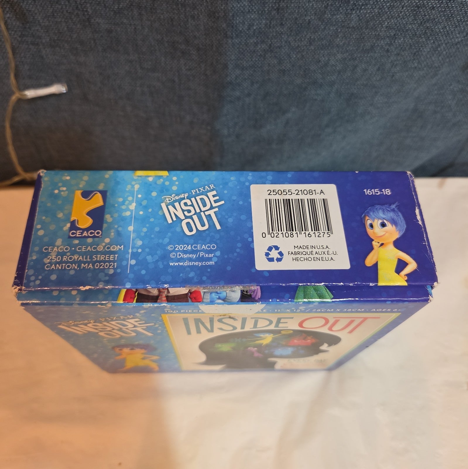 Disney Pixar Inside Out 100 Piece Jigsaw Puzzle Complete Family