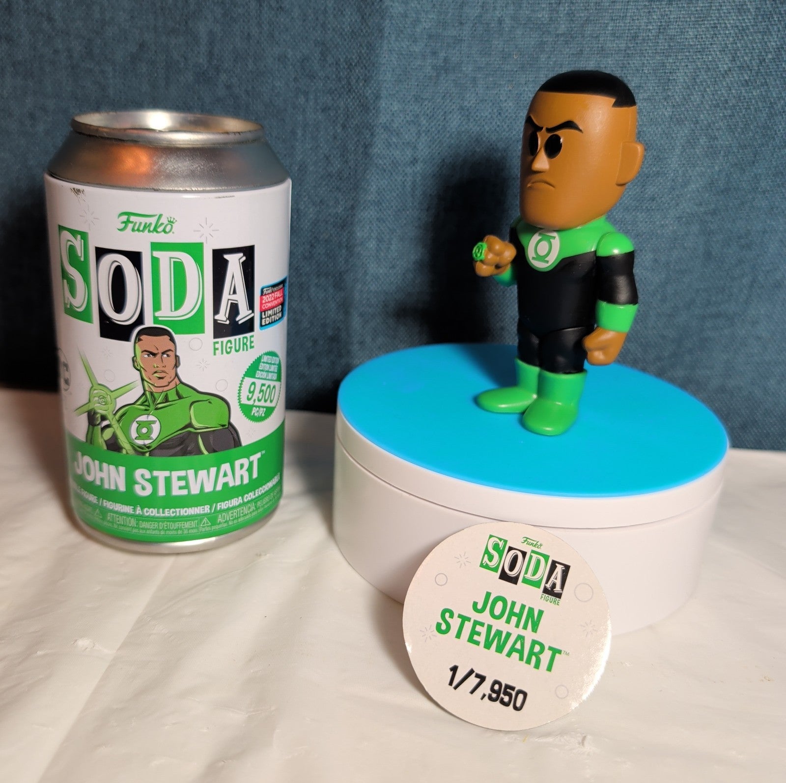Funko Soda Green Lantern John Stewart Vinyl Figure NYCC 2022
