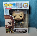Funko POP! Heroes DC Comics Justice League Movie Aquaman #205 NIB with Protector