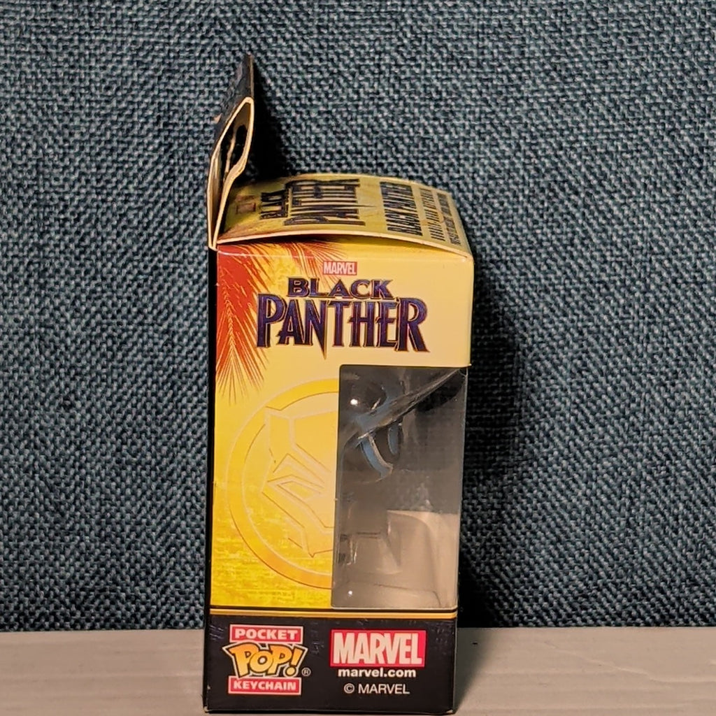 Funko Pocket POP Keychain Marvel Black Panther Glow in the Dark GITD Bobble Head