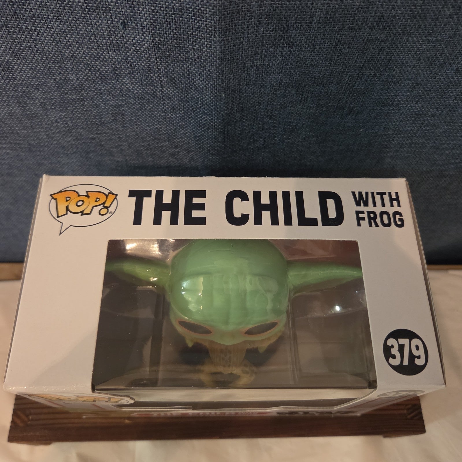 Funko Pop Star Wars The Child With Frog #379 Grogu Vinyl Figure MIB
