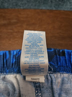 The Children's Place Boys Shark Sleep Shorts Size 7/8 Medium Blue Ocean Pajamas