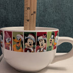 Disney Christmas Jumbo Mug Mickey Minnie Donald Goofy Pluto Galerie Oversized