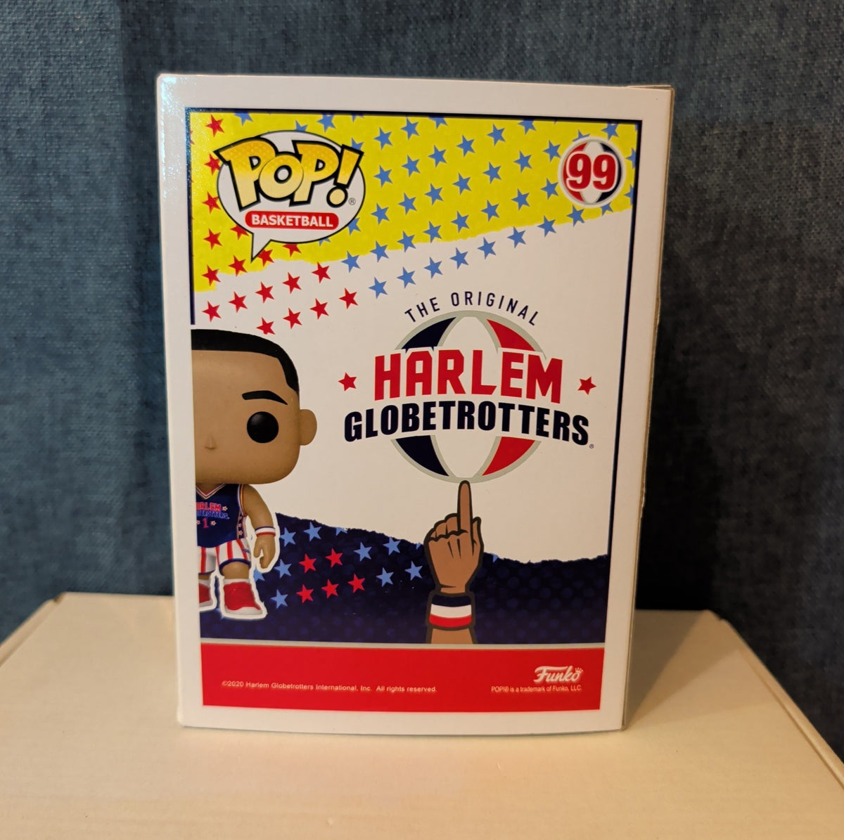 Funko Pop 99 Harlem Globetrotters Basketball Vinyl NIB  with Protector