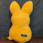 Peeps Bunny Plush Lot 4 Strawberry Tie-Dye Purple Yellow 2014
