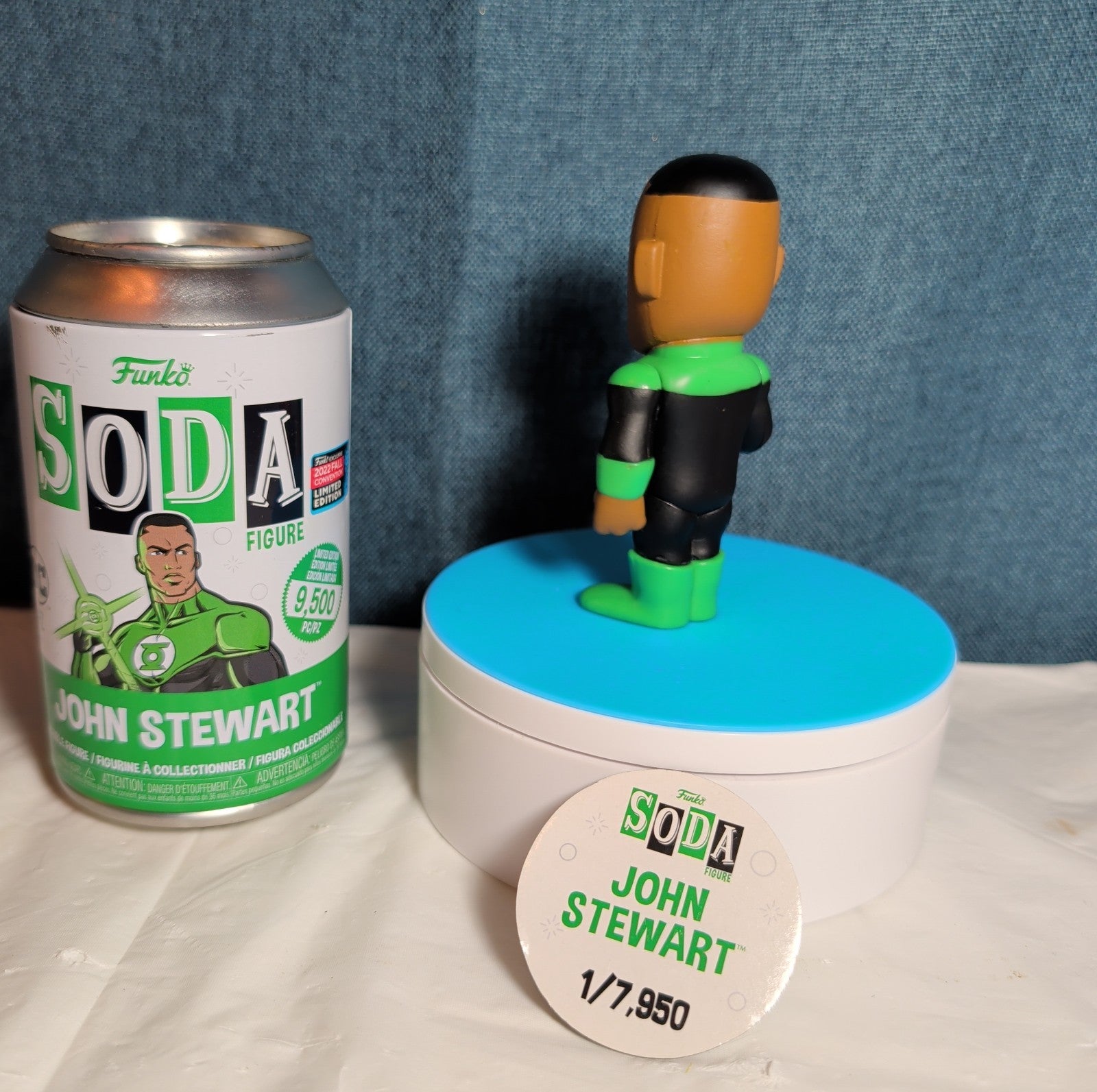 Funko Soda Green Lantern John Stewart Vinyl Figure NYCC 2022