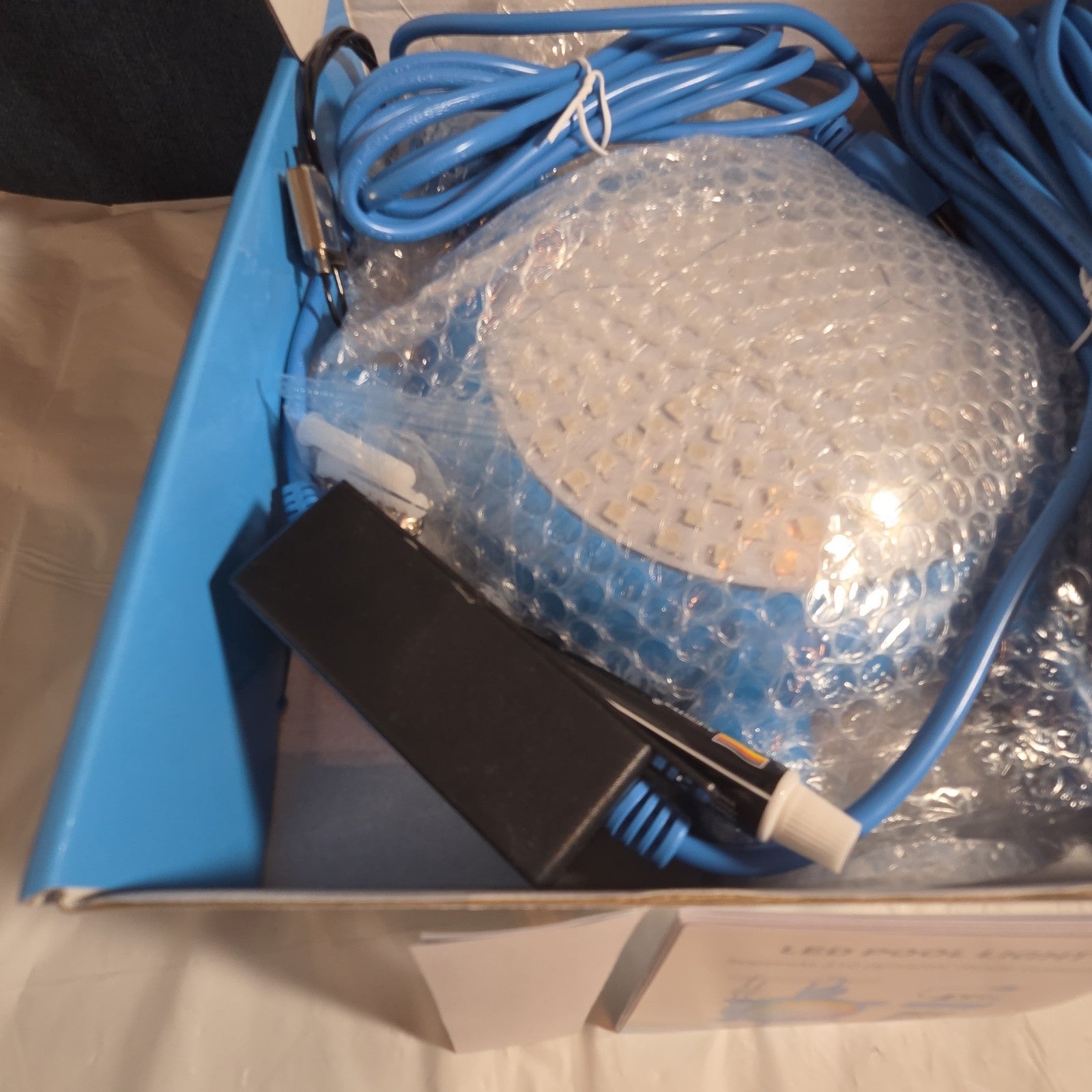Priorare Turtle LED Pool Light Above Ground Smart App Control Open Box 22W 5V