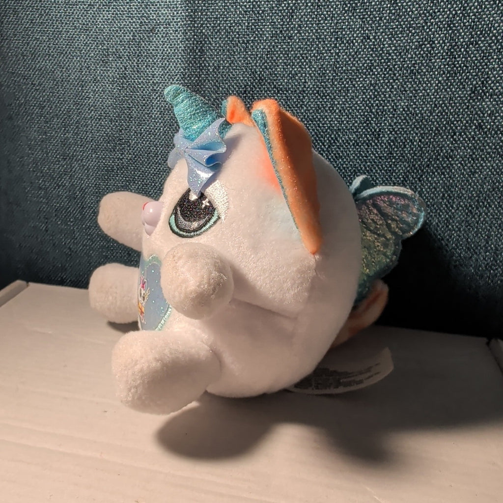 Zuru Rainbocorns Kittycorn Series 2 Exotic Cat 4" Plush Glitter Horn Wings CLEAN