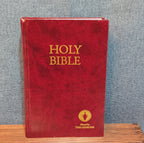 Holy Bible Placed By The Gideons Red Hardcover Book Classic