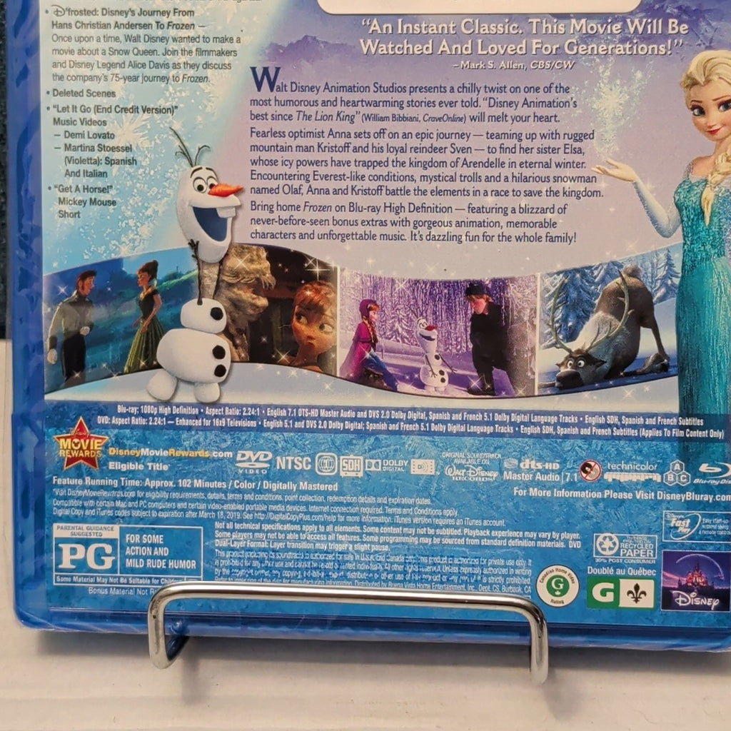 Disney Frozen Blu-ray DVD Digital Collector's Edition Brand New Factory Sealed