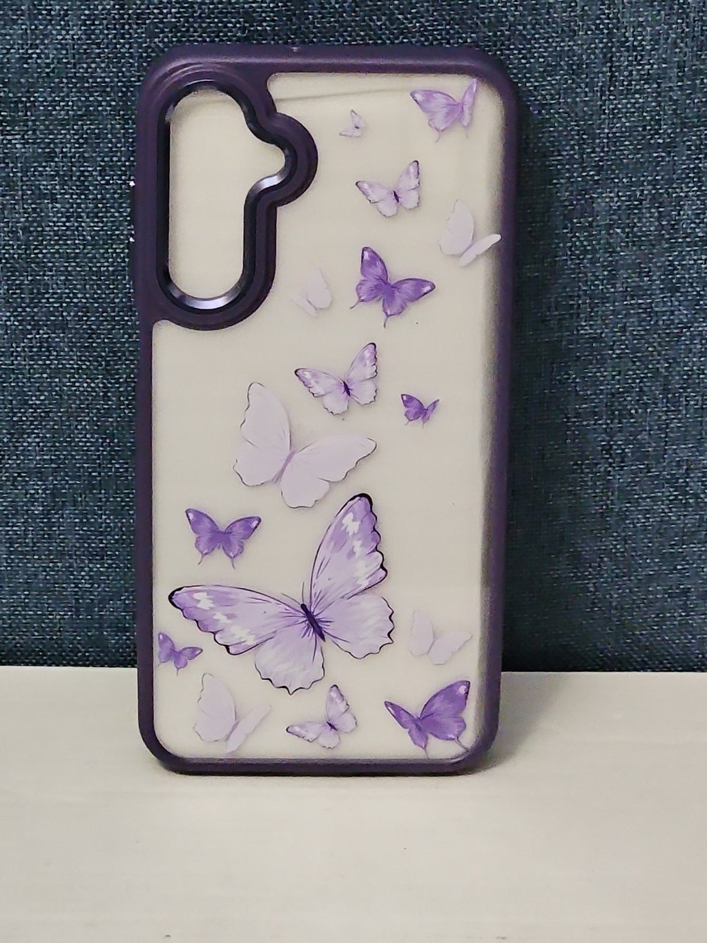 NEW DagoRoo for Samsung Galaxy S25 5G Case | Purple Butterfly Kit