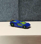 2012 Hot Wheels McDonald's Happy Meal | Blue REV ROD | Team Hot Wheels | Good