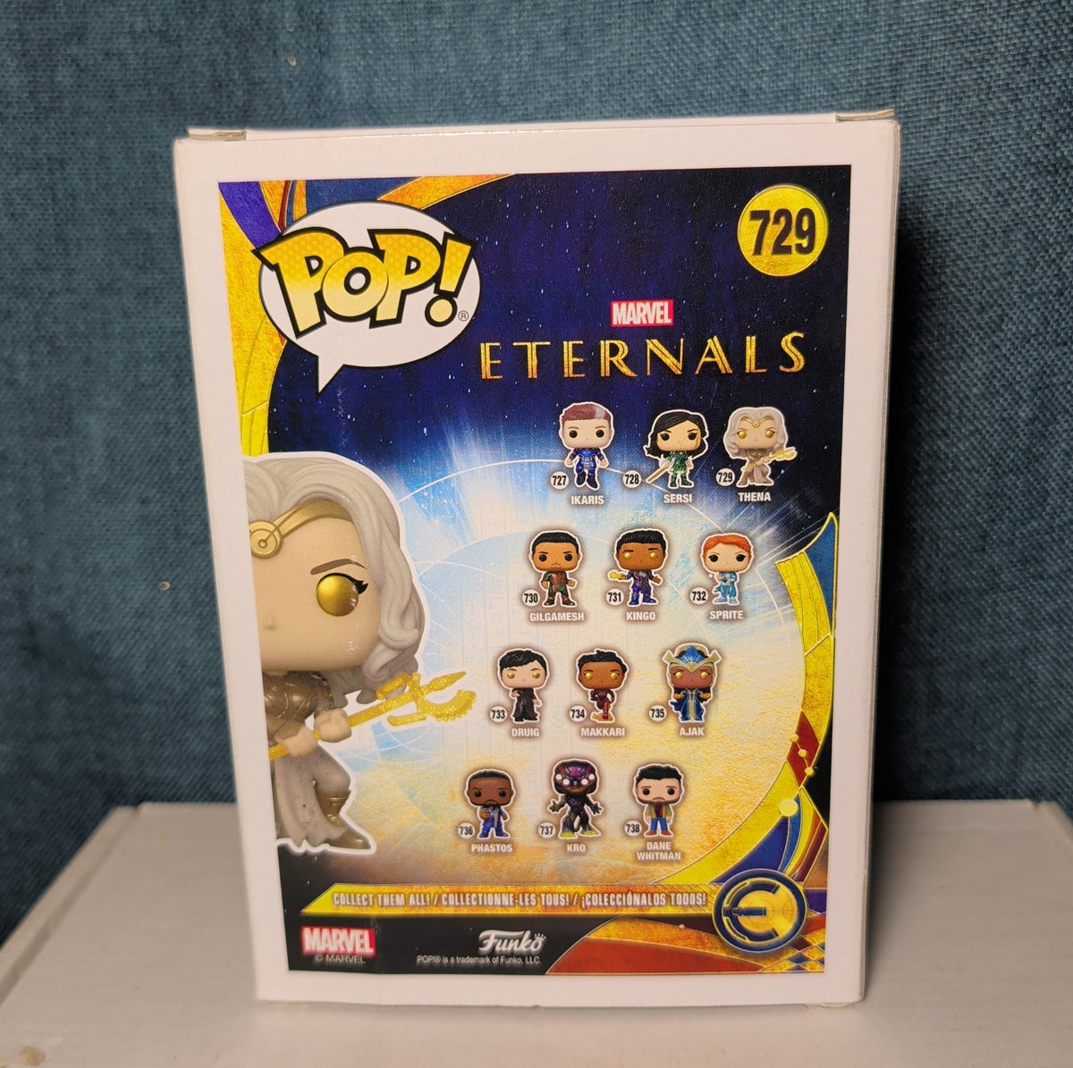 Funko POP! : Marvel Eternals #729 - Thena New in Box with Protector