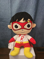 Ryan's World Red Titan 18 Inch Plush Doll | Super Hero Ryan Pillow Buddy | Soft