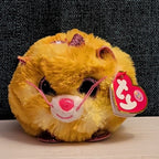 Ty Puffies Tabitha Orange Cat 4" Weighted Plush Toy Always Lands On Feet MWMT
