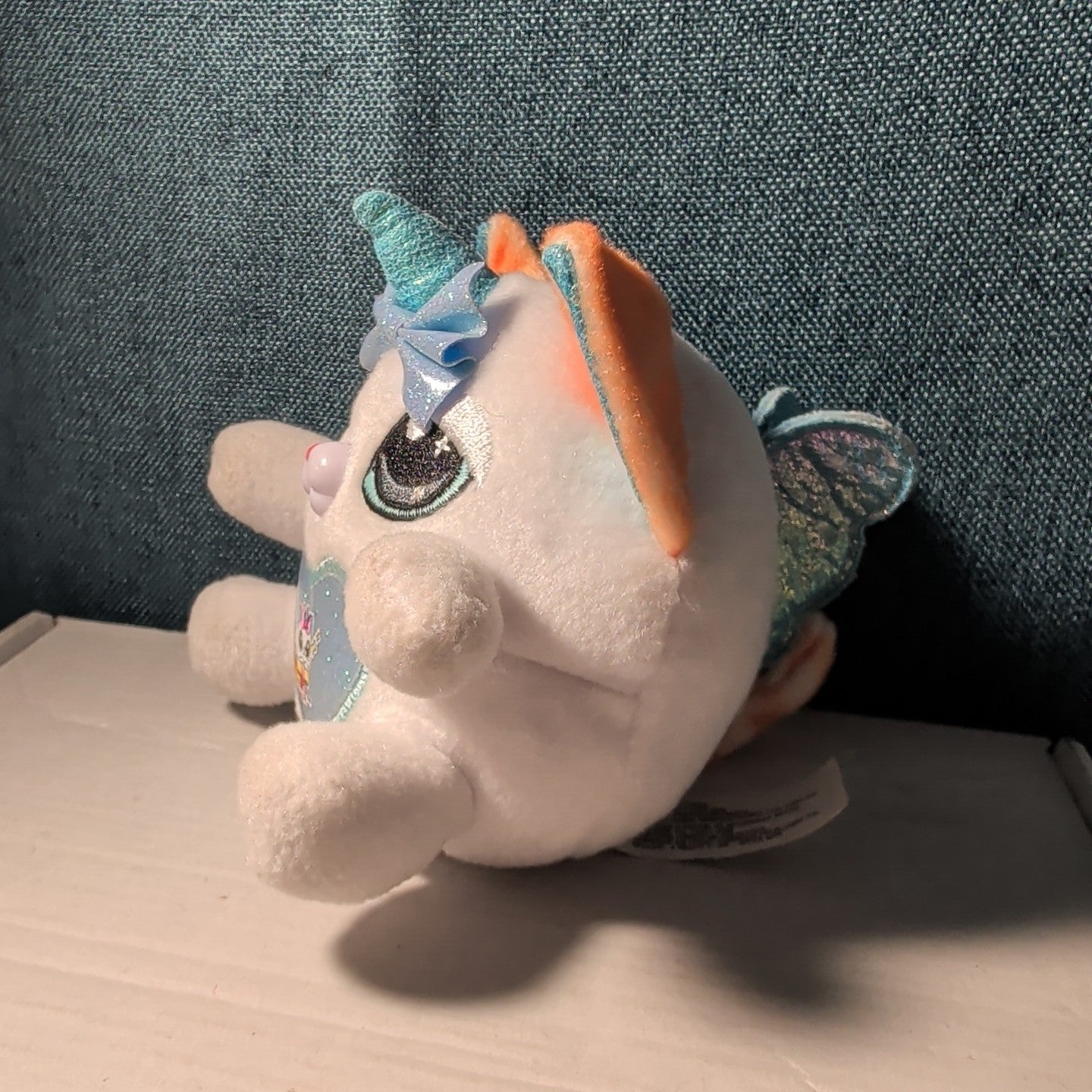 Zuru Rainbocorns Kittycorn Series 2 Exotic Cat 4" Plush Glitter Horn Wings CLEAN