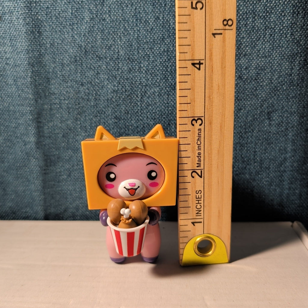 LankyBox Mystery Figure Series 1 FOXY WITH CHICKEN BUCKET Bonkers YouTuber Toy
