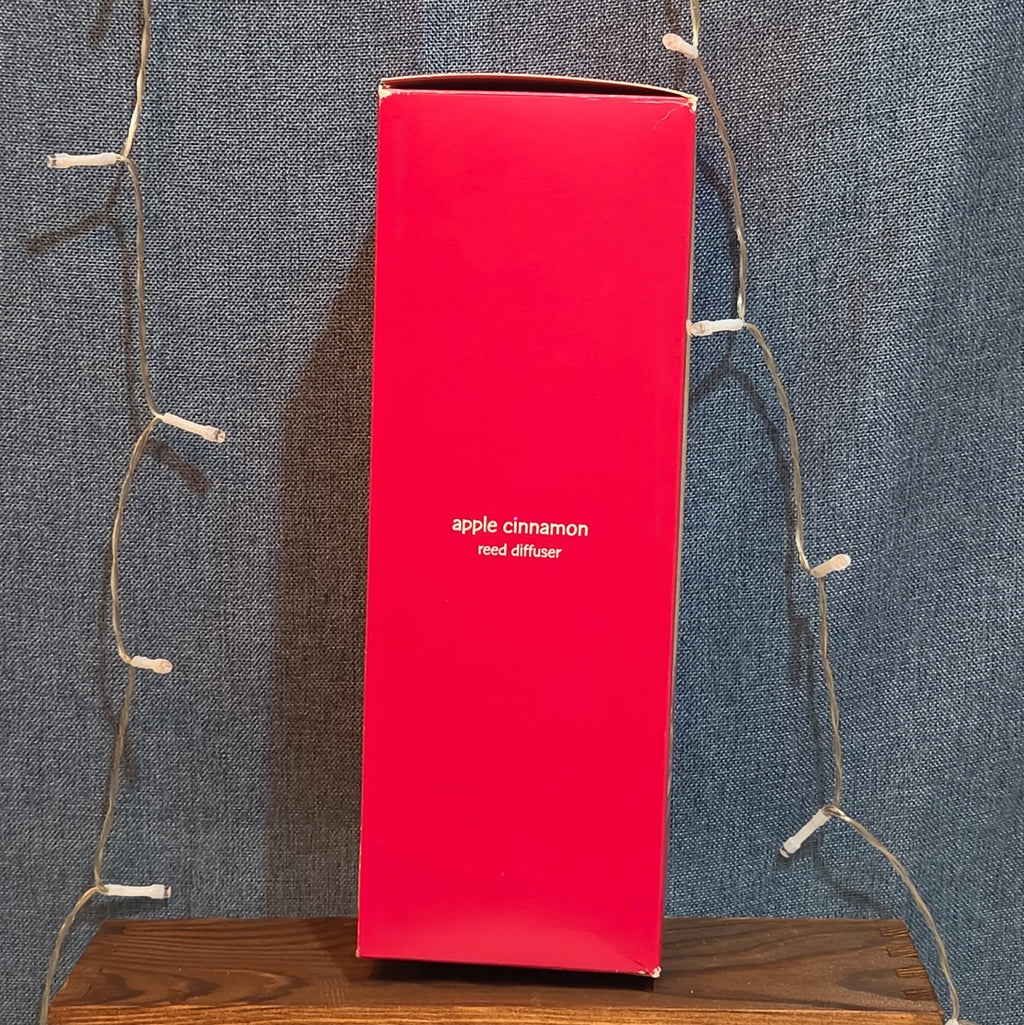 Pier 1 Imports Apple Cinnamon Reed Diffuser Red Glass