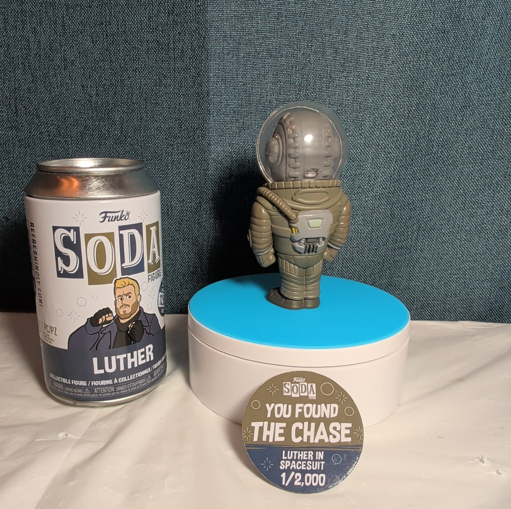Funko Soda Luther Spacesuit Chase Vinyl Figure 1/2000